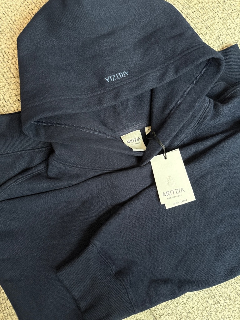 Cozy fleece Mega Hoodie - Perfect Admiral